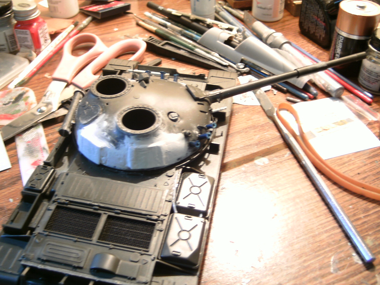 Tamiya 1/35 T-62 Progress report 2.2.1