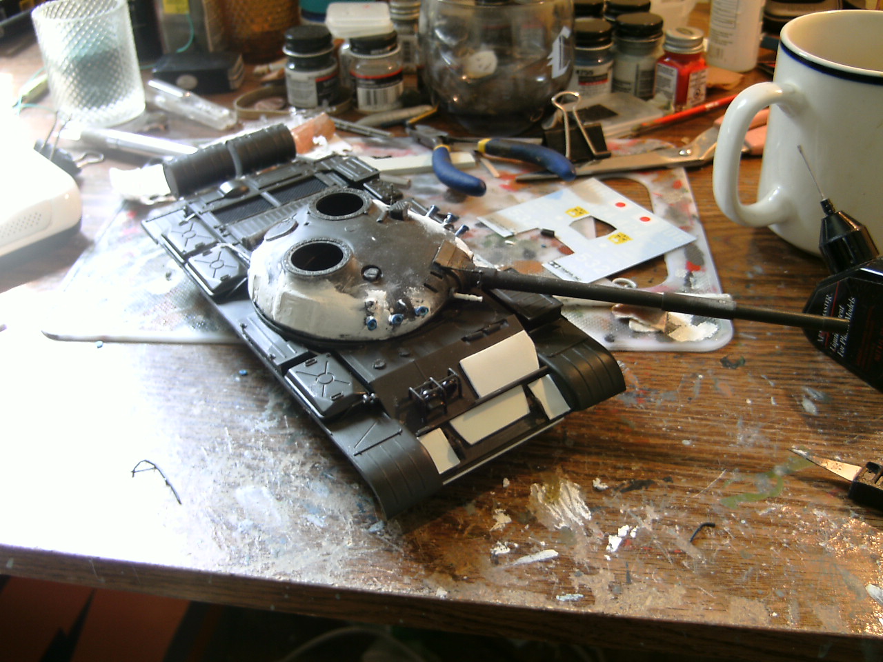 Tamiya 1/35 T-62 Progress report 2.2.3