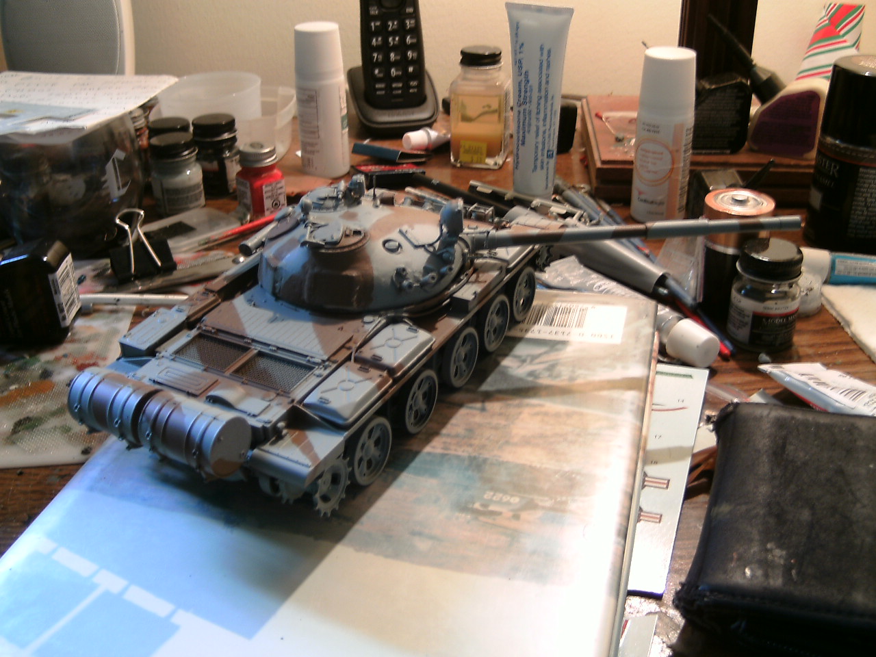 Tamiya 1/35 T-62 Progress report 3