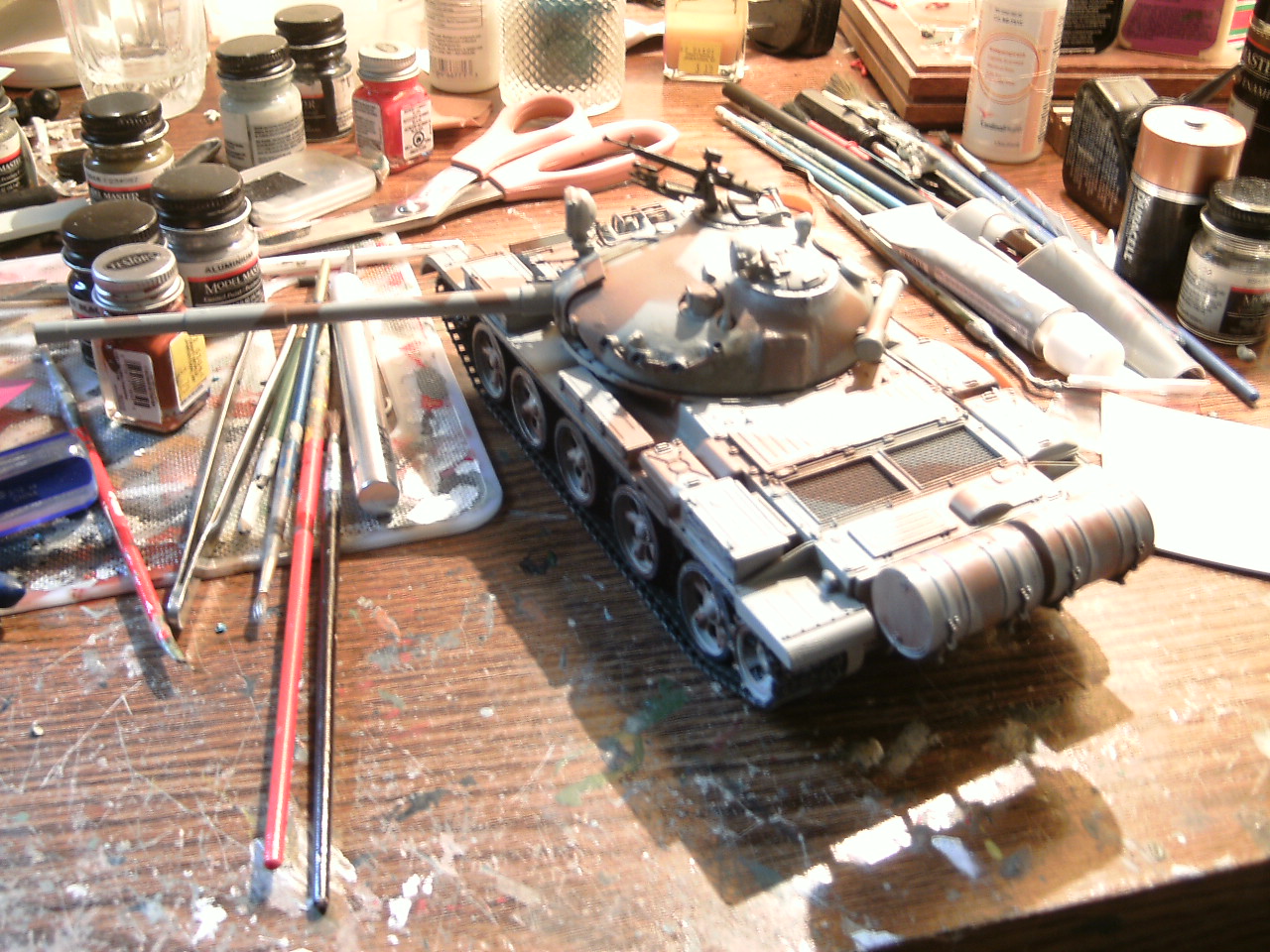 Tamiya 1/35 T-62 Progress report 3.1