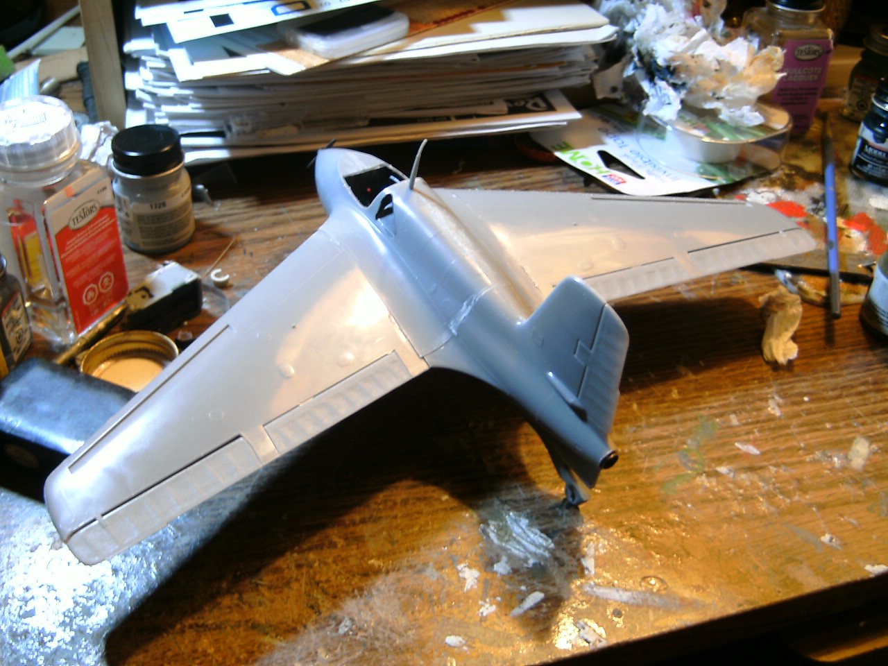 Hasegawa 1/32 scale Me 163B progress report 4