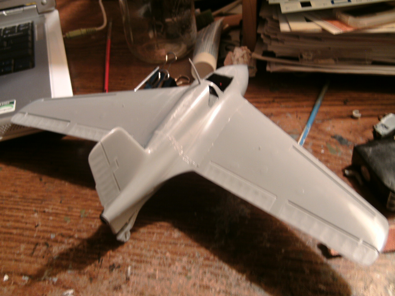 Hasegawa 1/32 scale Me 163B progress report 4.1