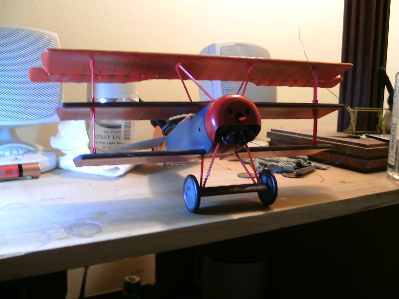 Revell AG 1/28 scale Fokker Dr.I progress 2.9