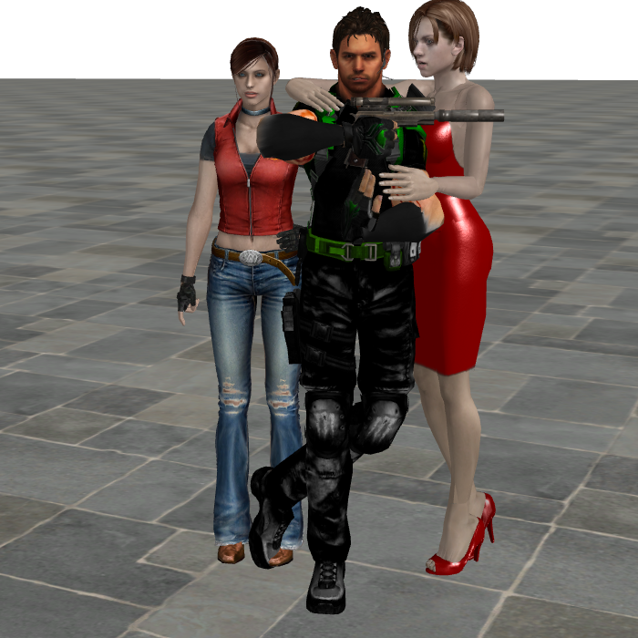 chris redfield as james bond