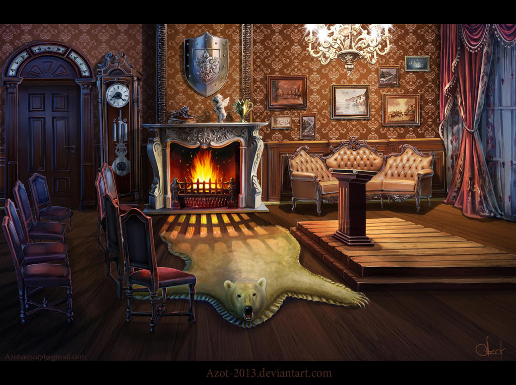 Room in Victorian`s style by Azot2019