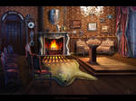 Room in Victorian`s style