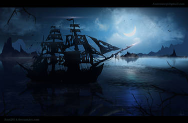 Ghost-Ship - speedpainting