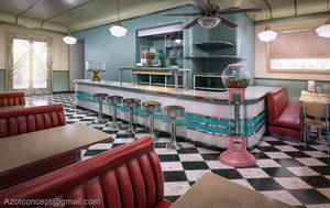 American Diner 1960s