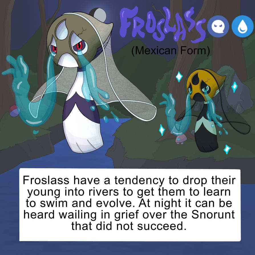 Mexican Froslass Dex Entry by MexicanShuckle on DeviantArt
