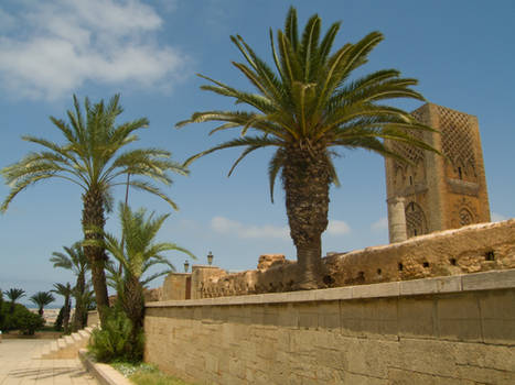 Hassan tower and outer Walls