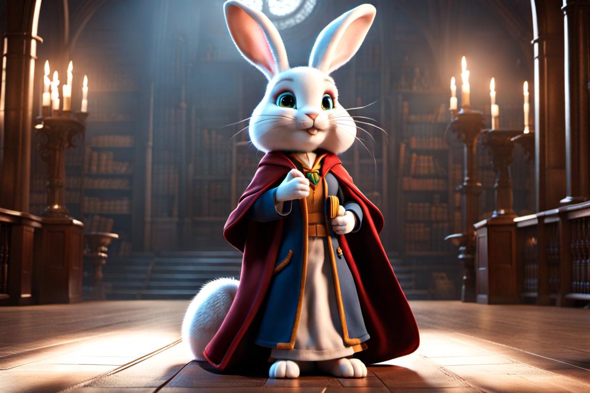 Bunny wizard by Splew on DeviantArt