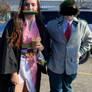 Me(nezuko) and my friends(deku) cosplay!