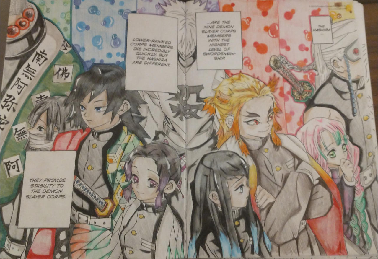 Pillars of Society 》 • Hashira manga coloring : r/KimetsuNoYaiba
