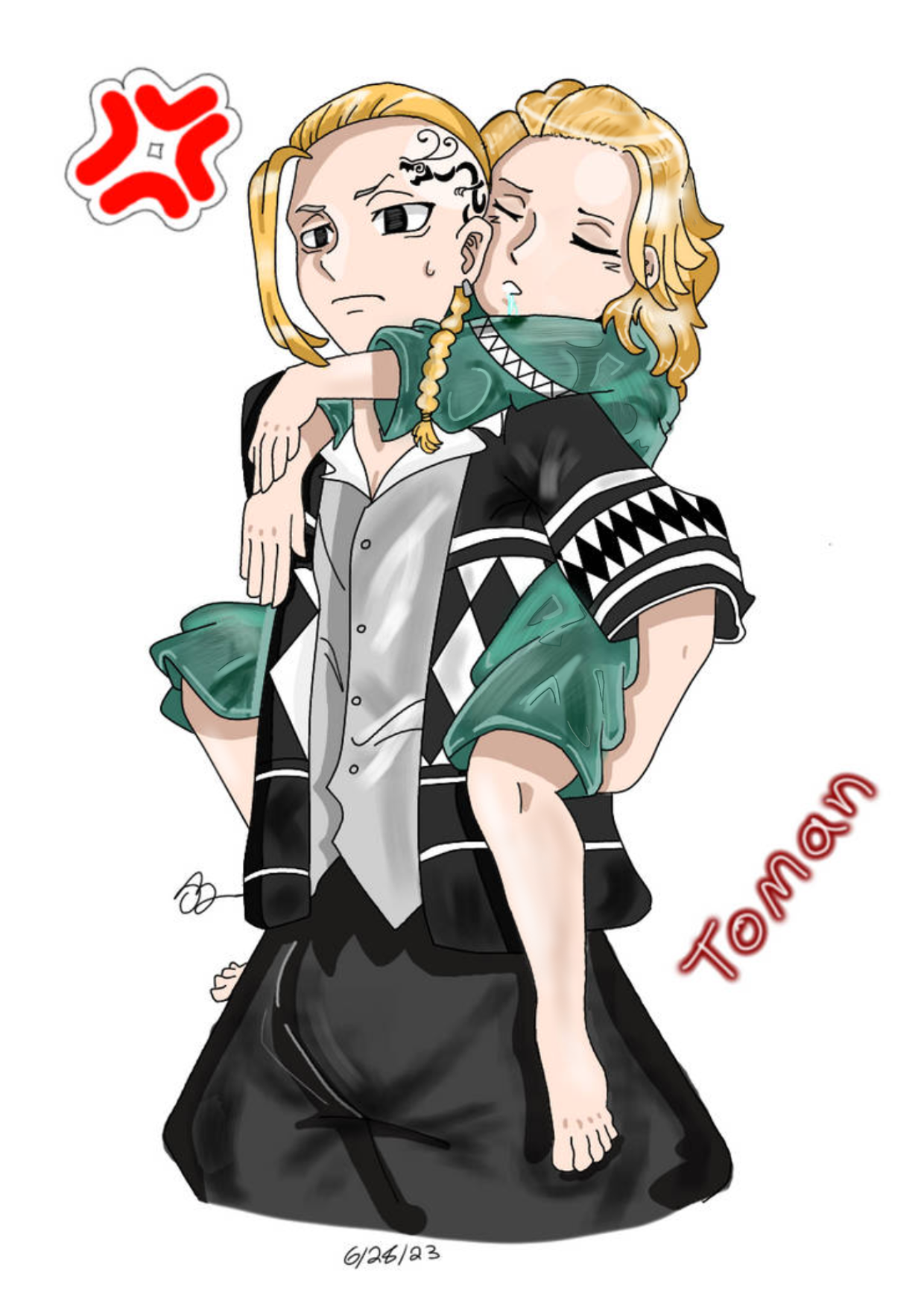 Draken and Mikey fanart! by ShinRyeong on DeviantArt