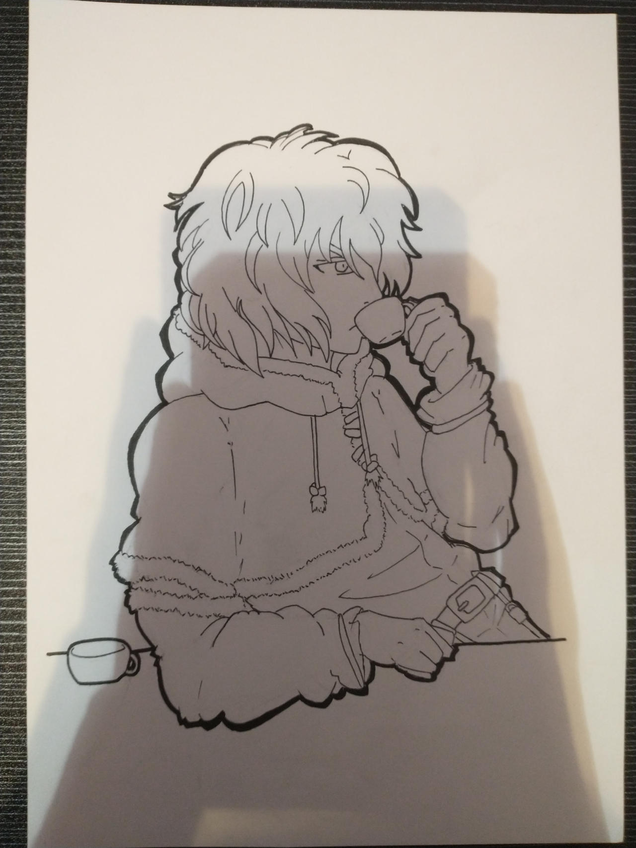 Thorfinn fanart lineart