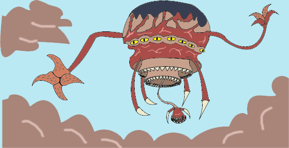 Flotador con infestacion Zerg