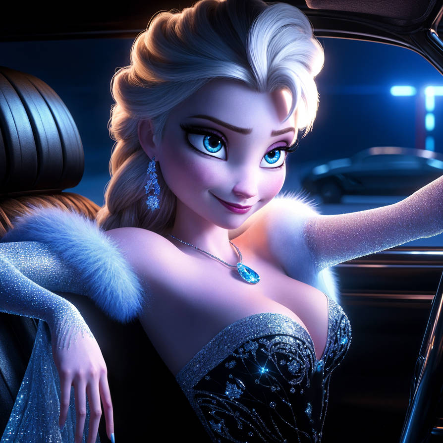 Sun Elsa Elsa's Summer Night by Nettevision on DeviantArt