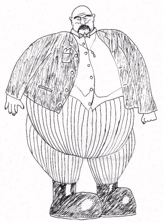 Fat Buff Butler Fat Butler by BalloonBlowerMike on DeviantArt