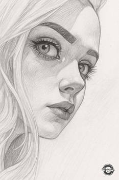 Melody of eyelashes and shadows