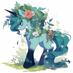 Nature Unicorn - MLP Ai Adopt #14 [Open]