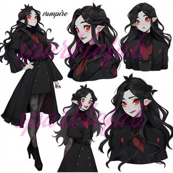 [OPEN] Vampire Adoptable // AI Adopt #60