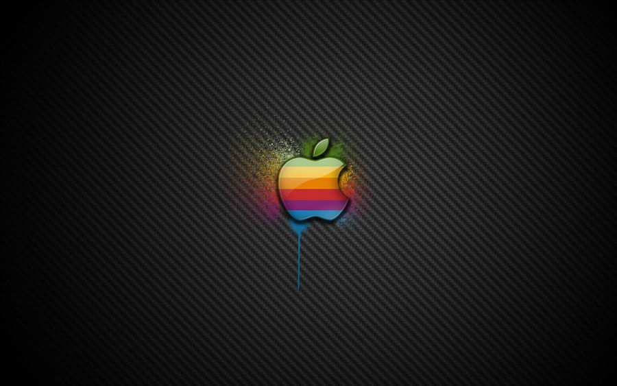 Apple Spray Wallpaper by jusso11