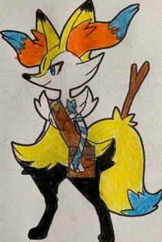 Genie the braixen
