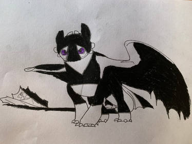 My Httyd OC Phantom the Night Light