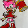 Amy Rose the Hedgehog (my version)