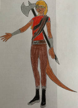 Humanoid Rexy the T Rex