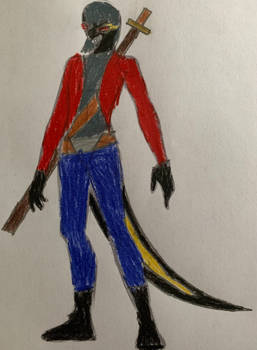 Humanoid Ripper the Indoraptor