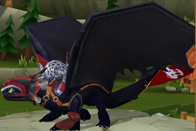 Rise of Berk: Toothless Battle Armor by dragonkingeevee626 on DeviantArt