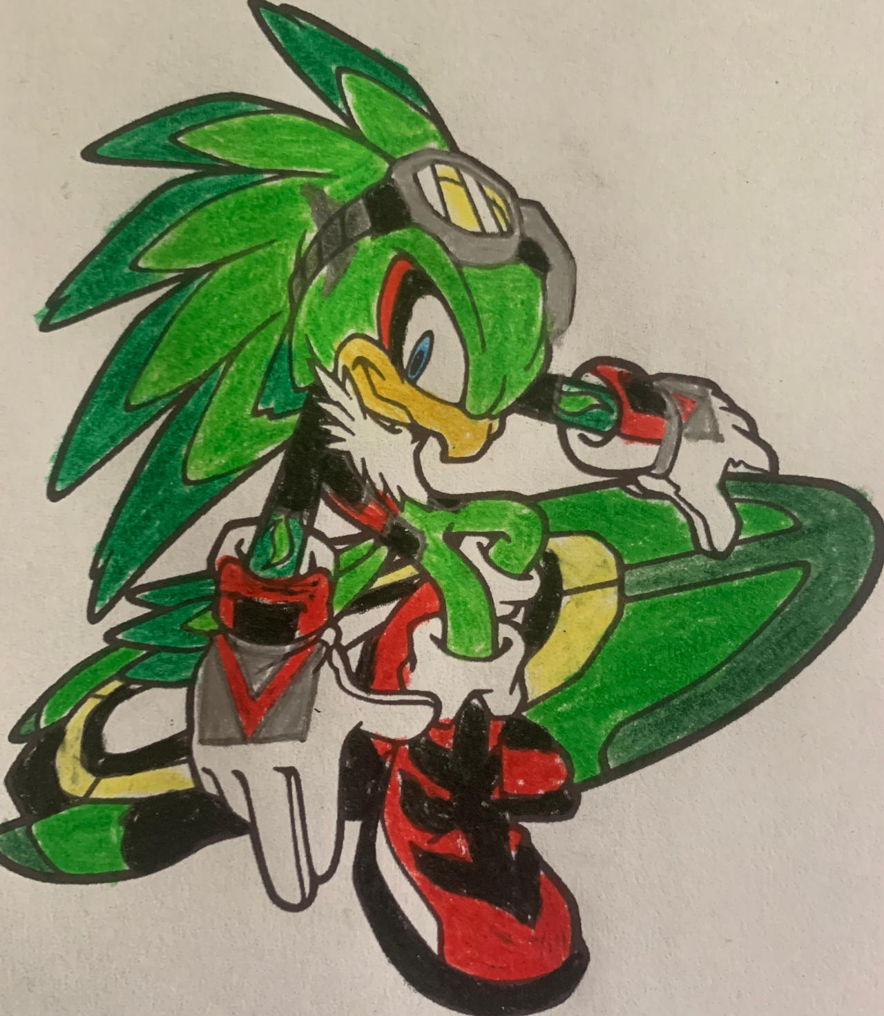 Jet The Hawk Rizz Jet the Hawk by dragonkingeevee on DeviantArt