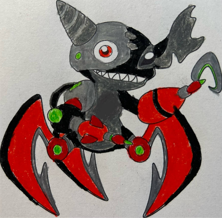 Experiment Cyber Cyber the abandoned experiment by dragonkingeevee626 on DeviantArt