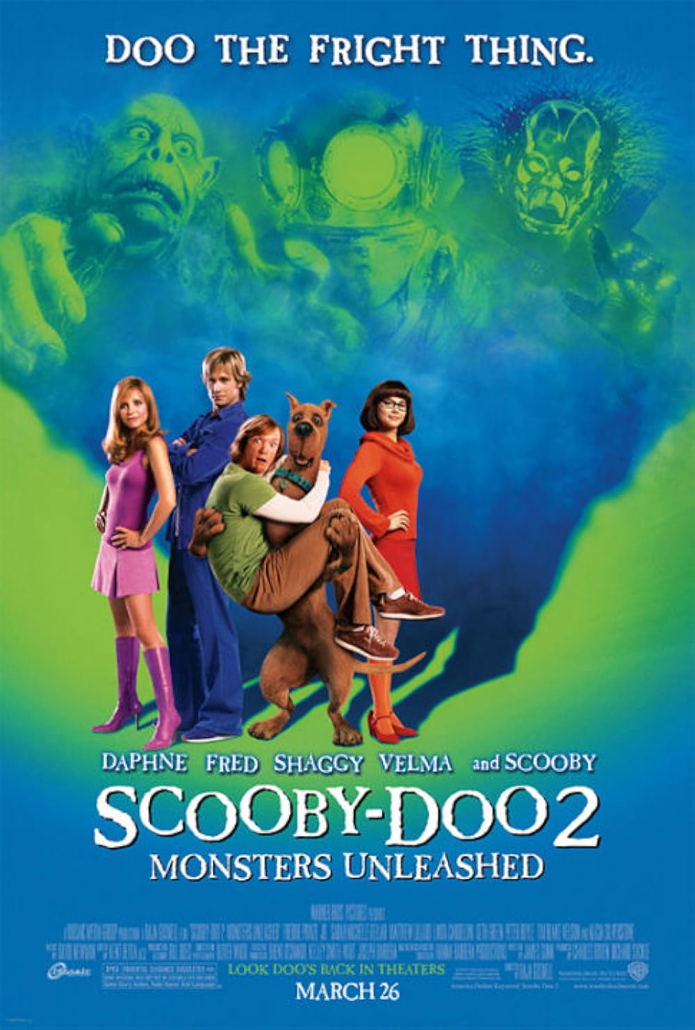 Scooby-Doo 2 Monsters Unleashed poster