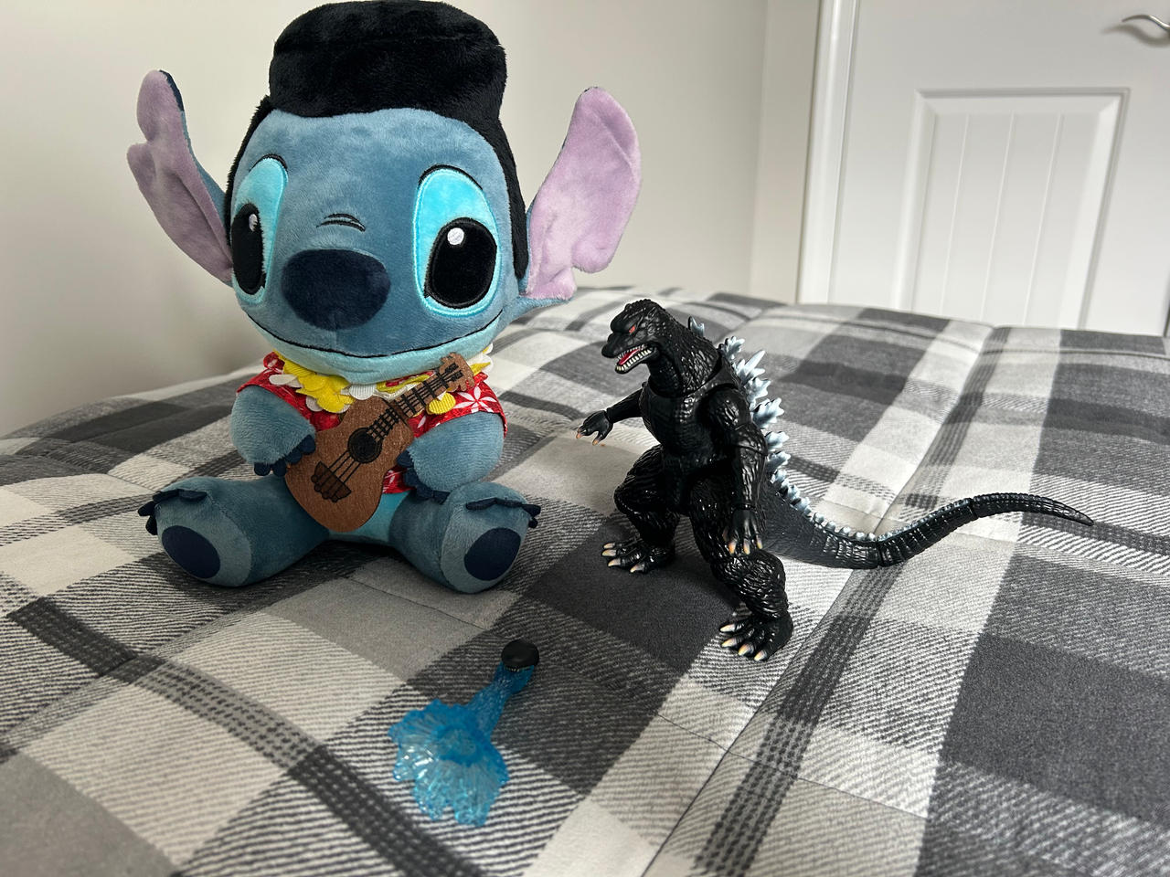 Stitch and Godzilla