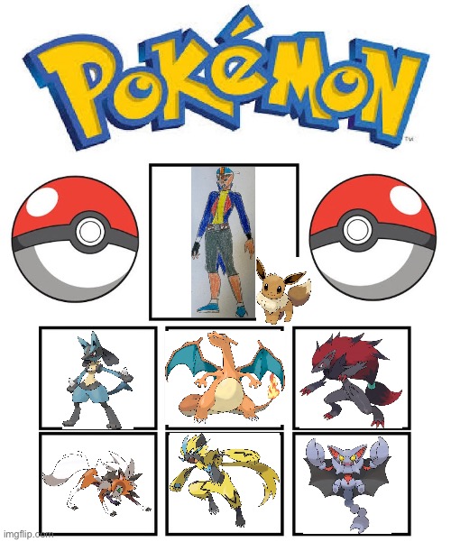 My Trainer OC Crux Pokemon Team