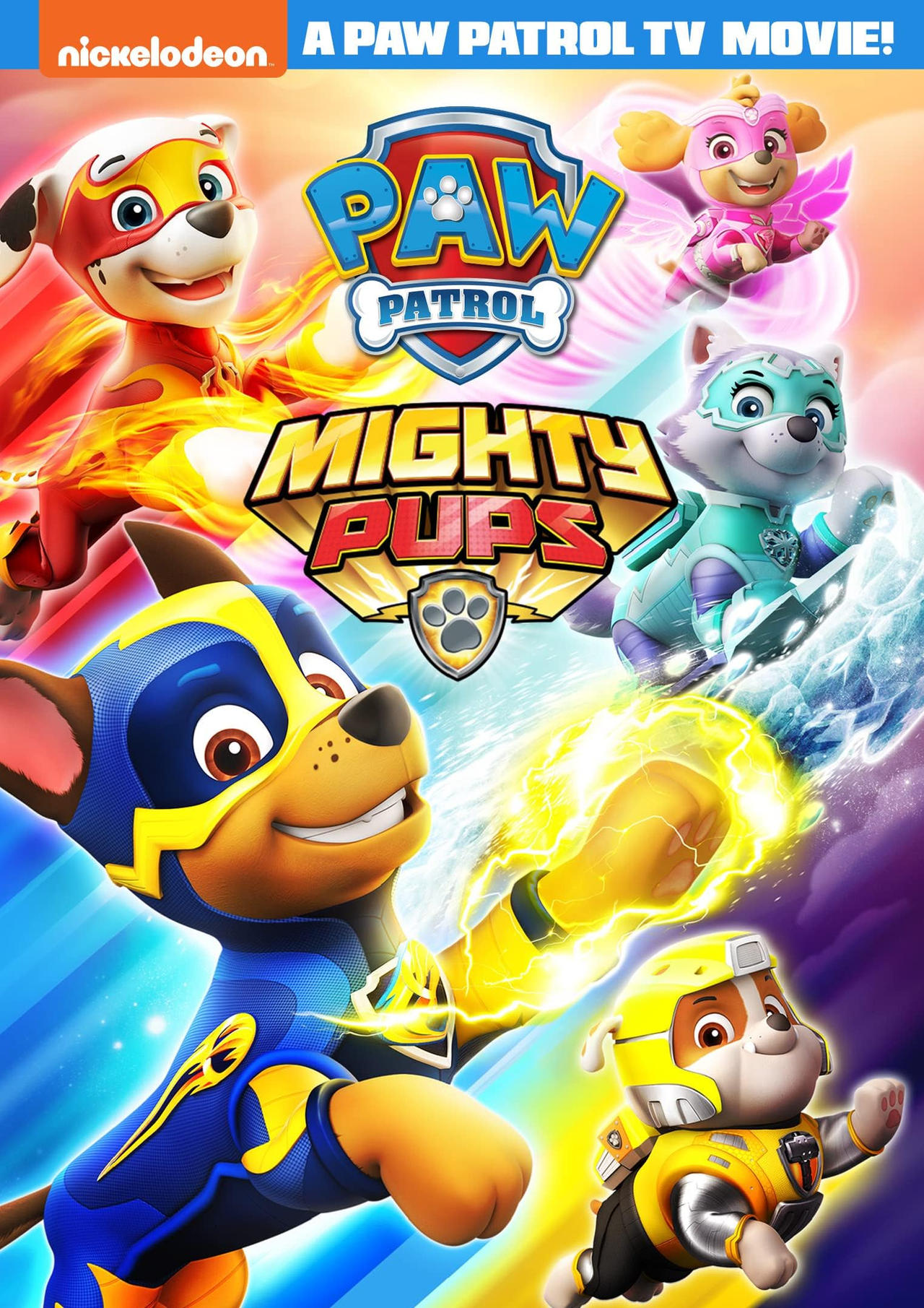 Paw Patrol Mighty Pups poster