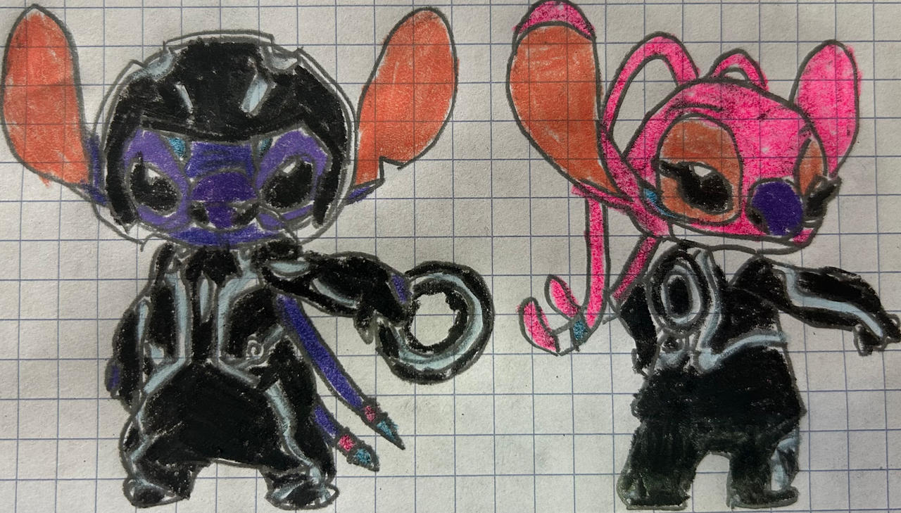 Junior and Lani: Tron