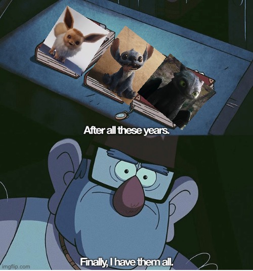 Httyd, Lilo and Stitch, Pokemon meme