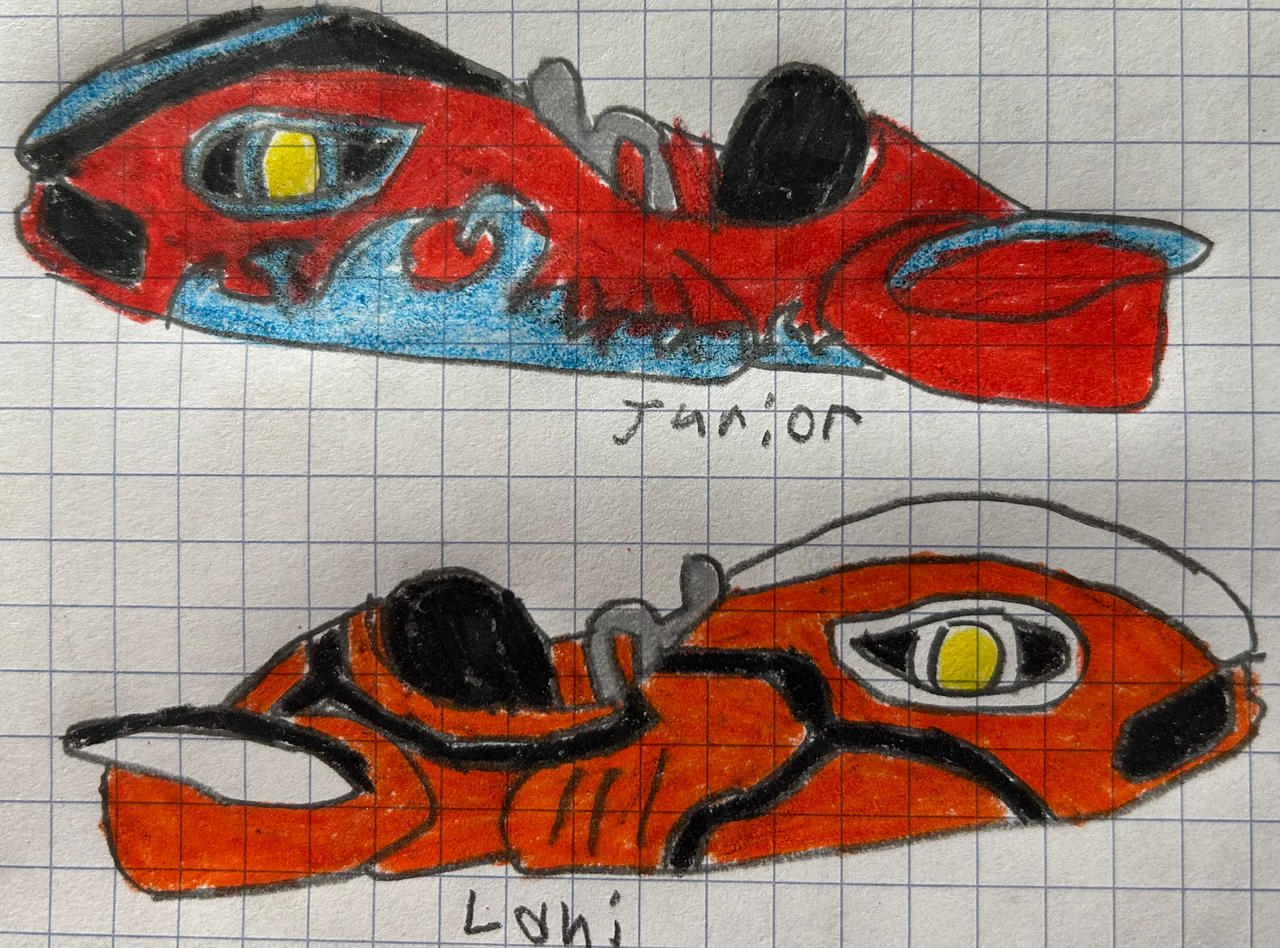 Junior and Lanis Hovercrafts