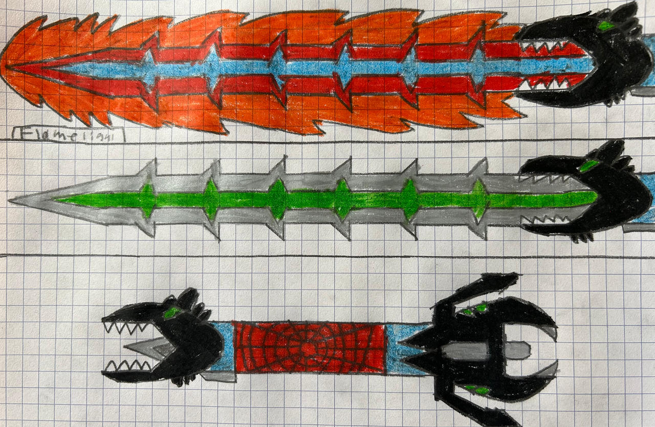 Spider Dragon Blade