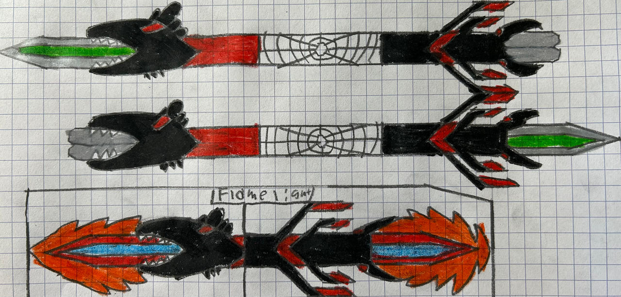 Miles Spider Dragon Batons