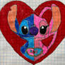 Valentines Day Stitch and Angel