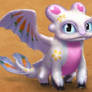 Rise of Berk: Baby Bunny Light Fury