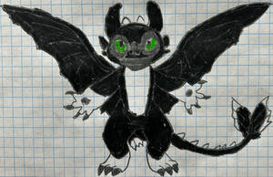 Httyd Experiment: Night Light Ruffrunner