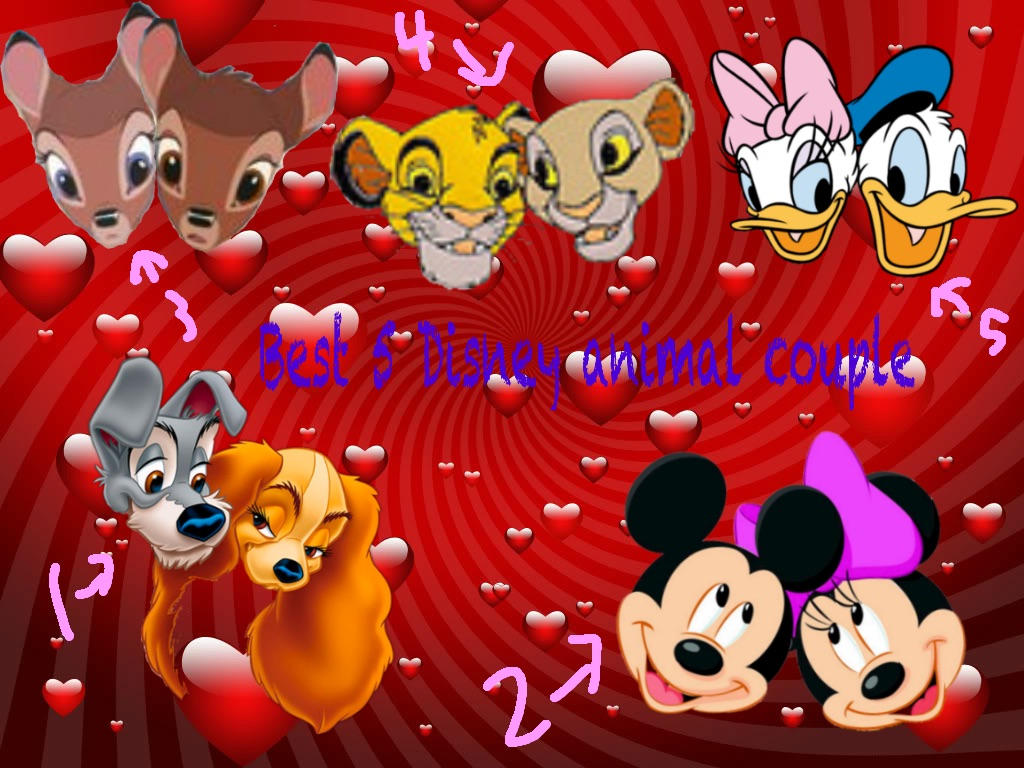 Best 5 Disney animal couples by islanderfan91 on DeviantArt