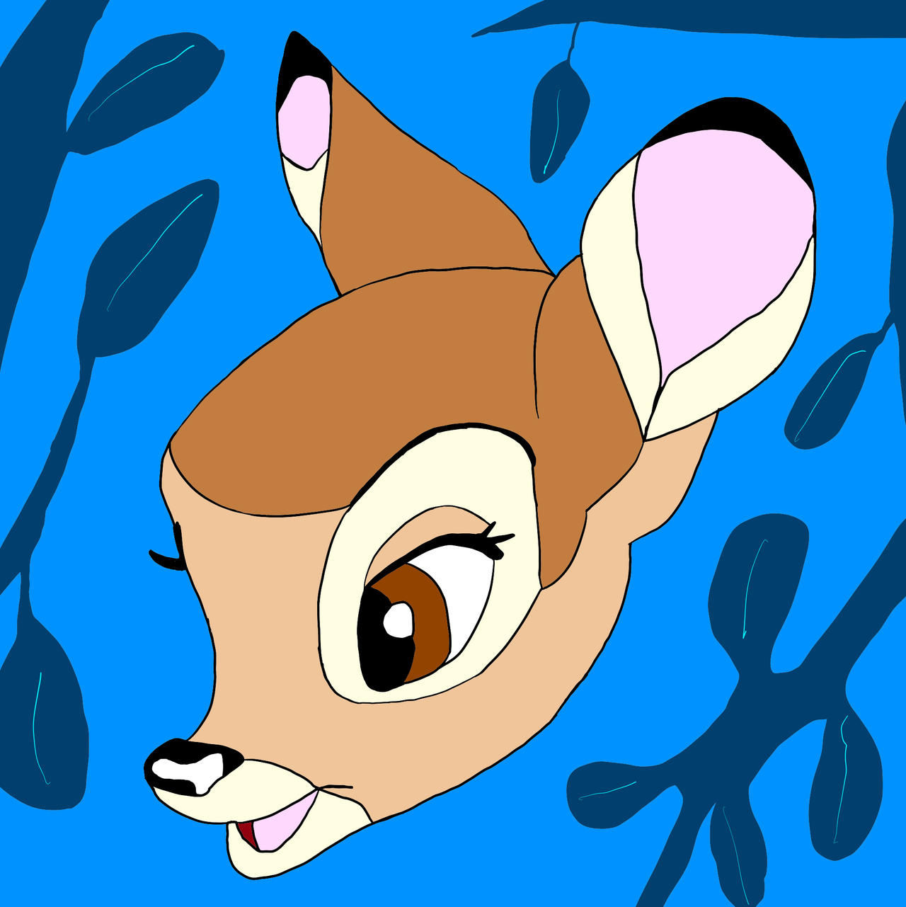 Faline Drawing Faline V by islanderfan91 on DeviantArt