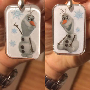 Double sided Olaf pendant