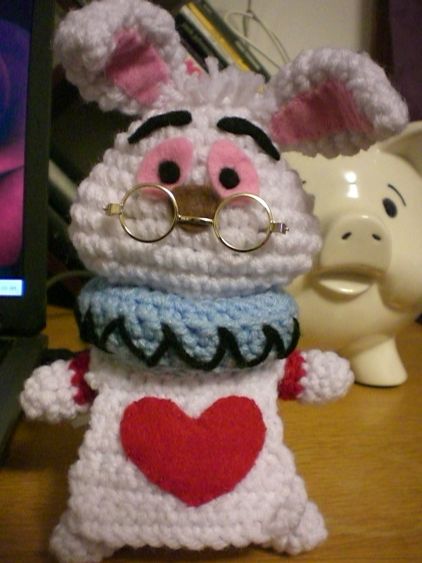 White Rabbit Amigurumi